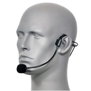 Uni-directional Electret Condenser Headworn Microphone Headset Wireless